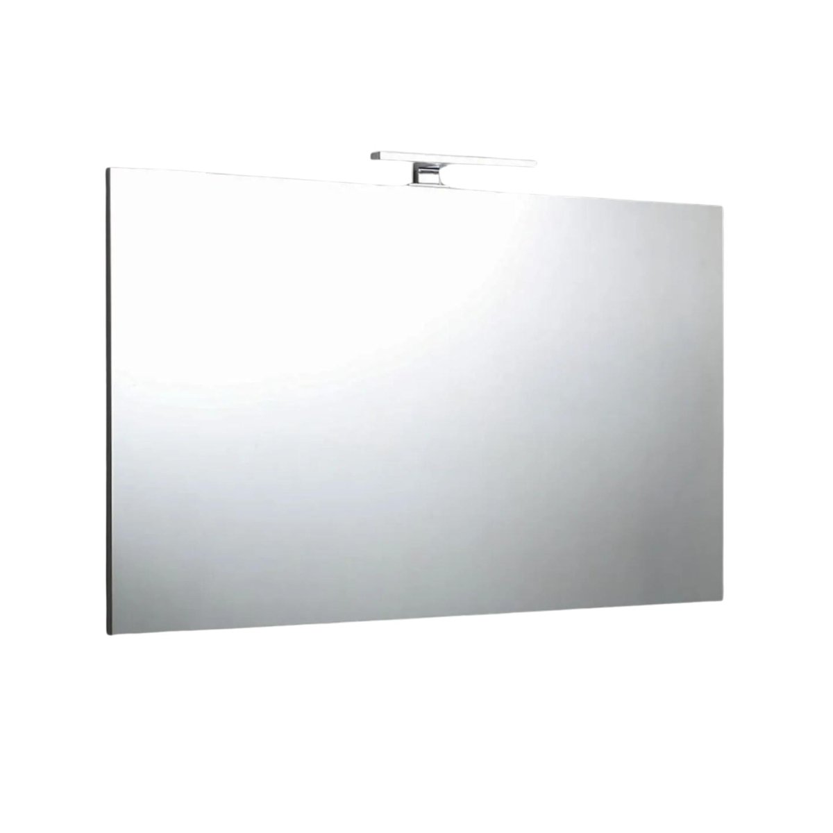 Specchio a led per bagno "Rivermas" reversibile rettangolare senza cornice - MondoViro