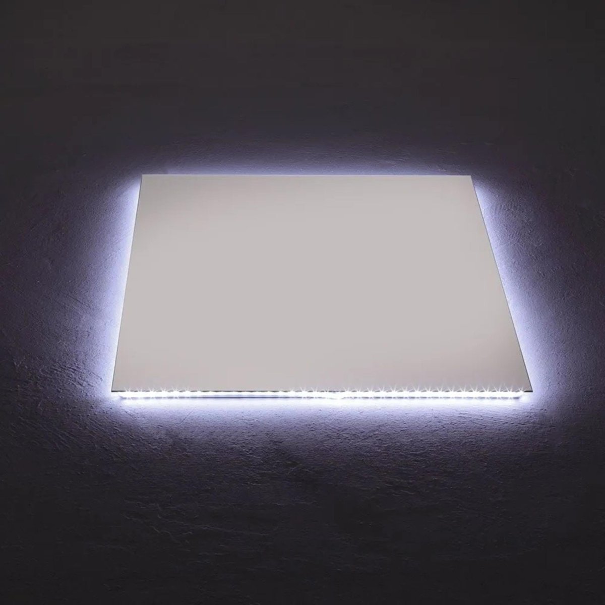 Specchio a led rettangolare "Pasadena" retroilluminato reversibile - MondoViro