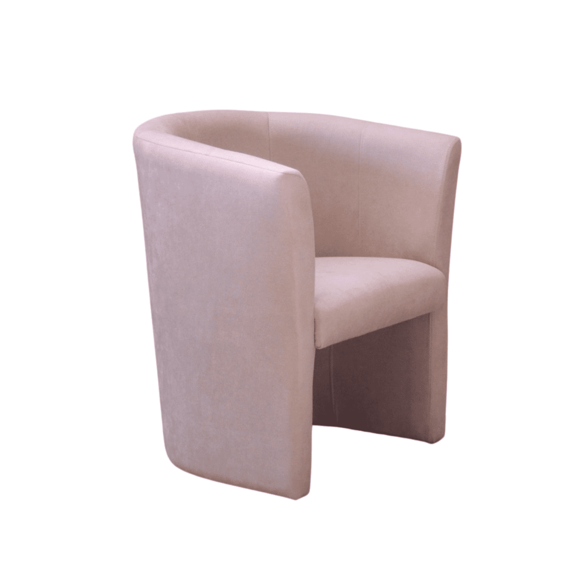 Poltrona in tessuto moderna "Belize" con struttura in legno cm 63,5x62,5 76h - MondoViro
