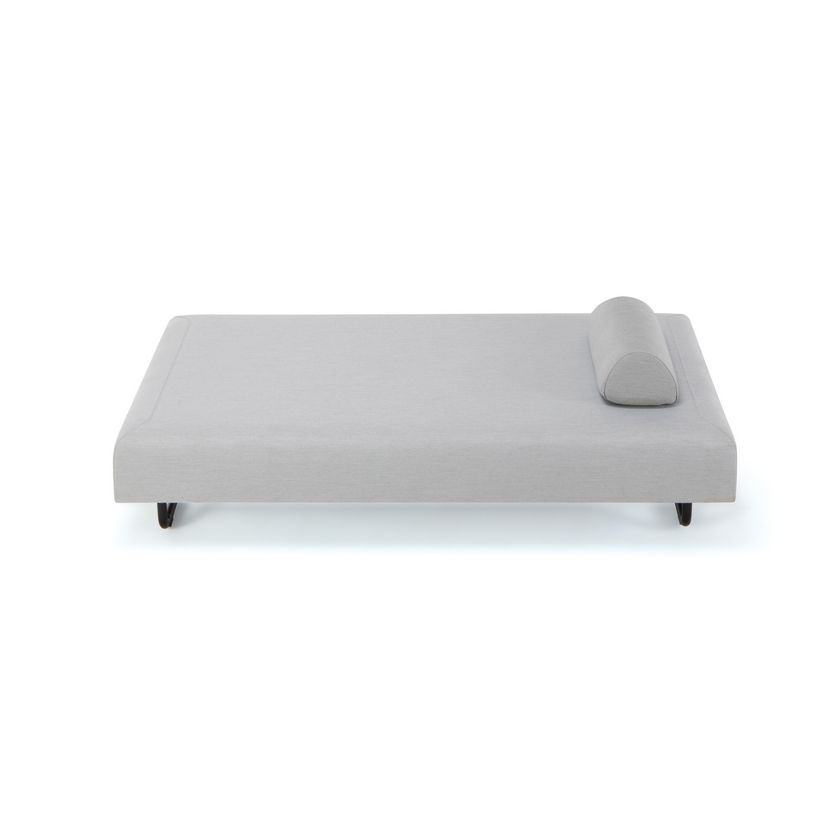 Modulo doppio divano imbottito "Santa Fe" in metallo da giardino cm 150x90 70h