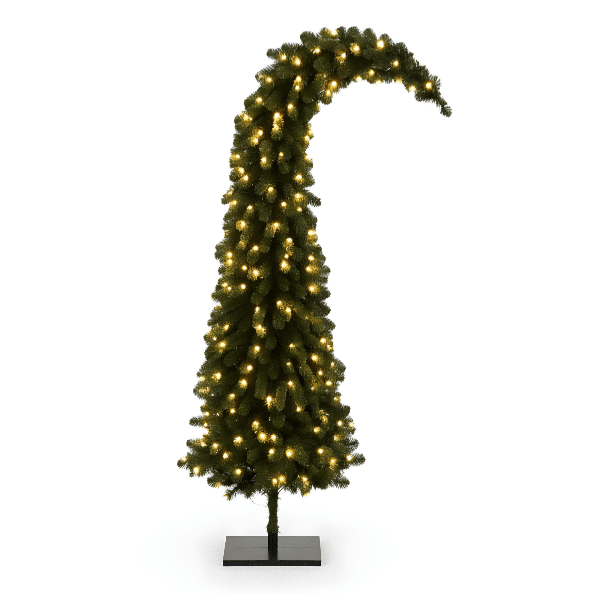 Albero di Natale "Grix" con Led integrati, in PVC di altissima qualità cm 210h - MondoViro