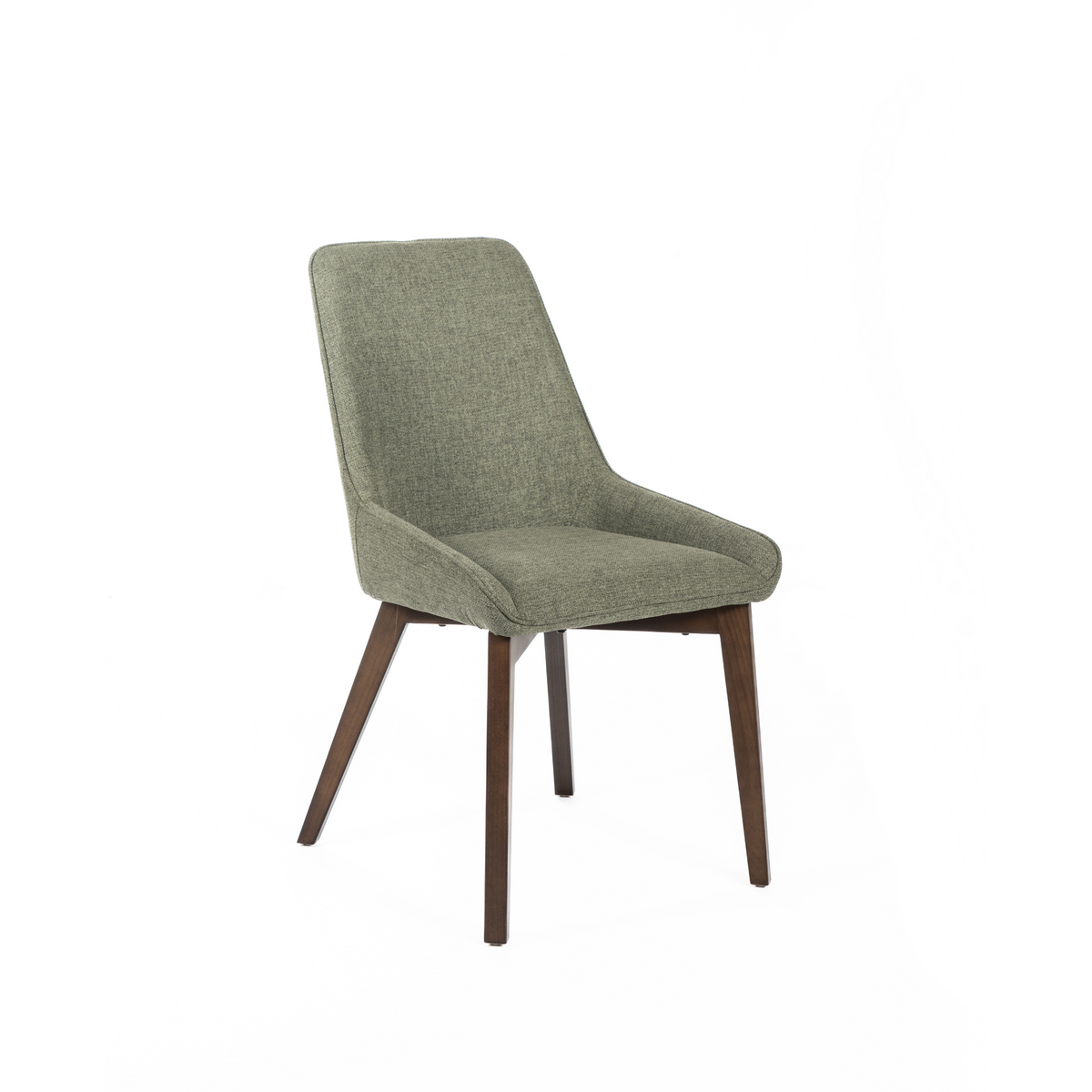 Set di sedie imbottite "Linea" da soggiorno moderne in tessuto cm 49,5x62 87h