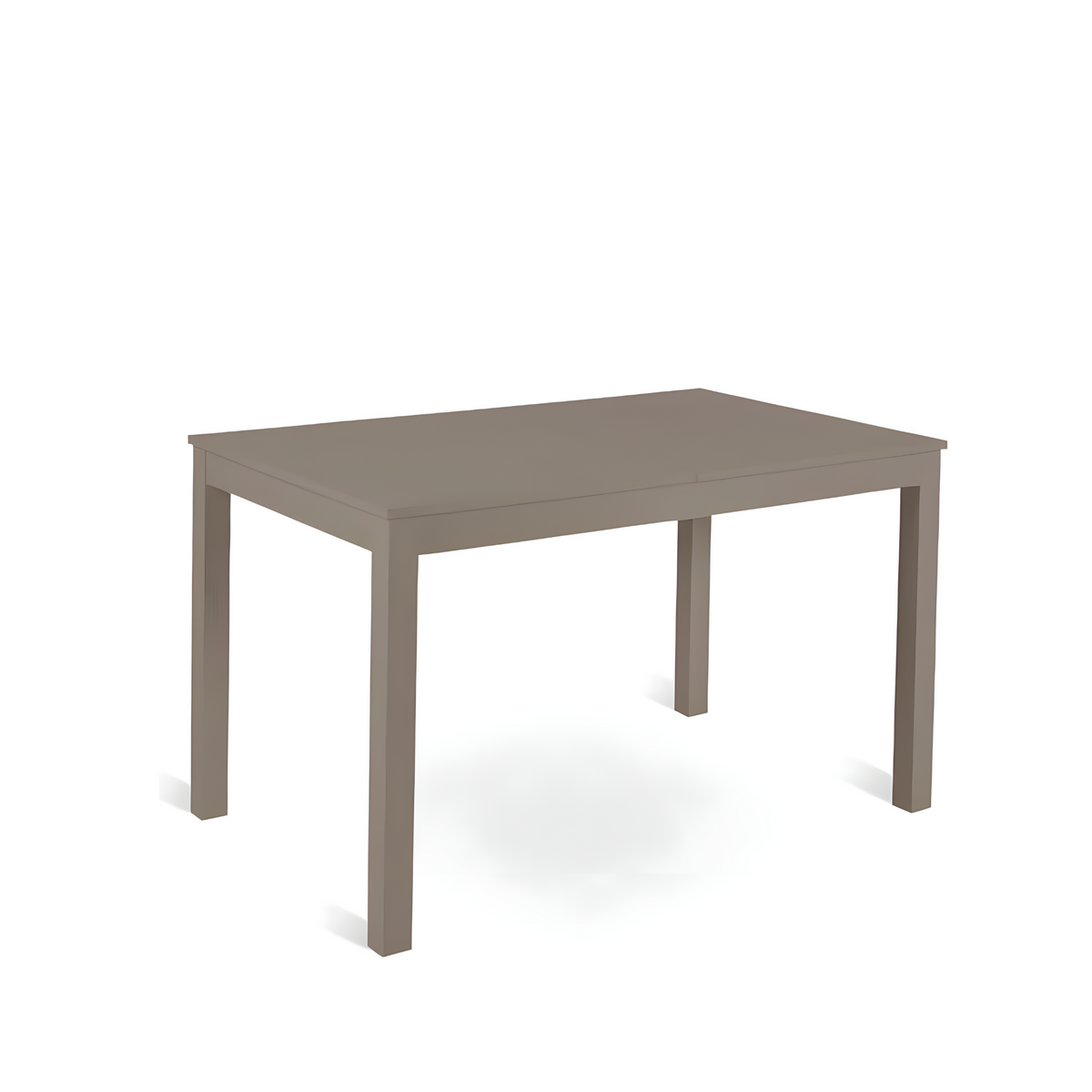 Tavolo allungabile "Creta" piano melaminico gambe in legno massello cm 130/210x80 76h