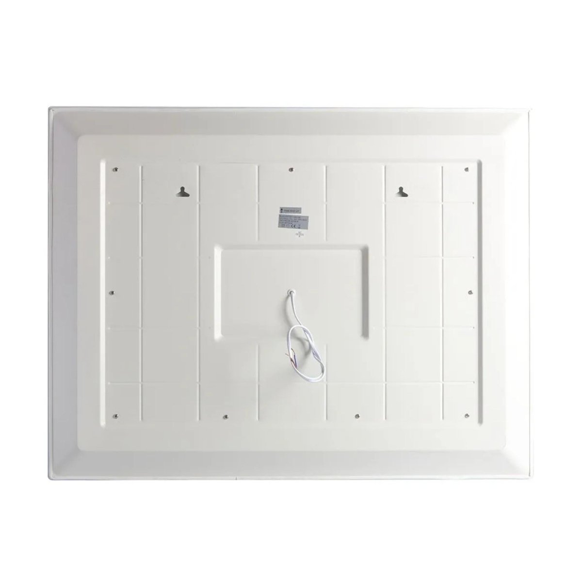 Specchio a led da parete "Mosaic" touch con inserti satinati e colorati - MondoViro