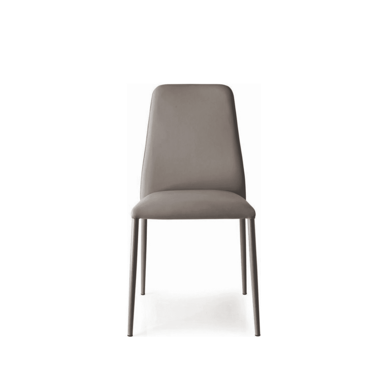 Set di sedie moderne da soggiorno "Club" con seduta e schienale imbottiti cm 47x57 91h - MondoViro