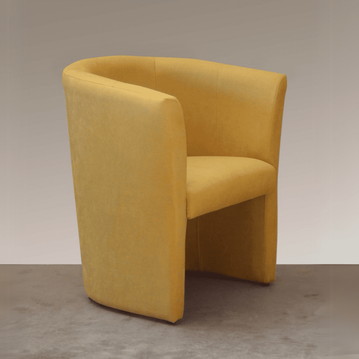 Poltrona in tessuto moderna "Belize" con struttura in legno cm 63,5x62,5 76h - MondoViro