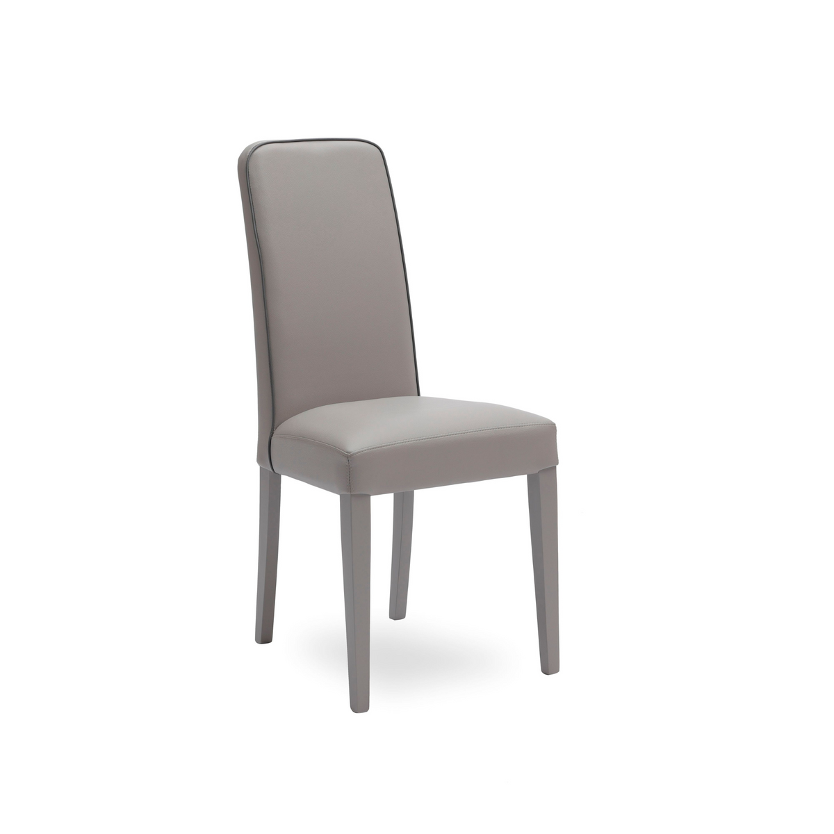 Set di sedie imbottite da soggiorno "Gardenia" moderne in similpelle cm 46x59 99h