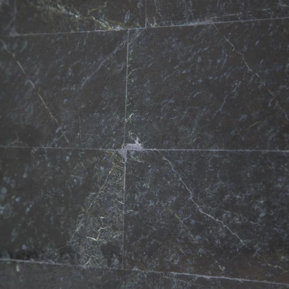 Tavolino quadrato basso da caffè in pietra fossile "Lexy" cm 80x80 28h