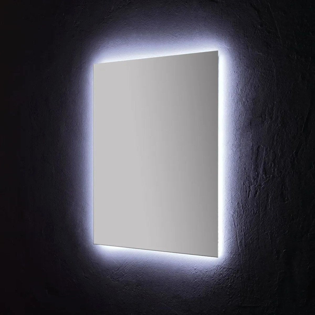 Specchio a led rettangolare "Pasadena" retroilluminato reversibile - MondoViro