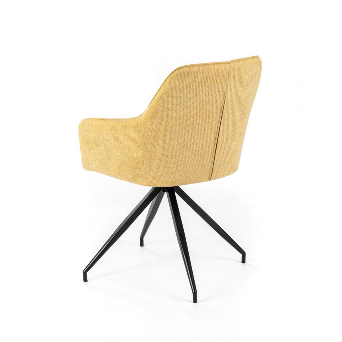 Set di sedie imbottite "Anemone" poltrone moderne da soggiorno in tessuto