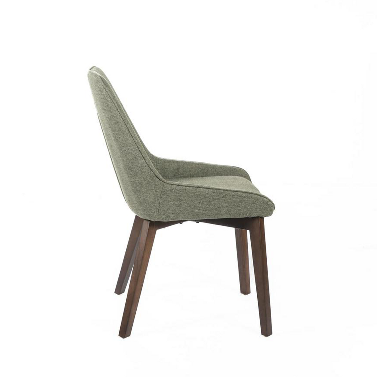 Set di sedie imbottite "Linea" da soggiorno moderne in tessuto cm 49,5x62 87h