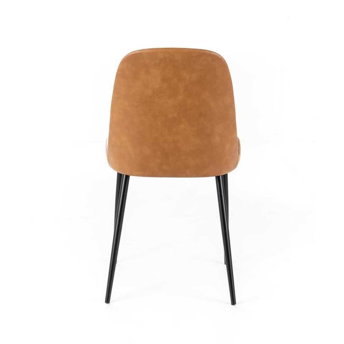 Set di sedie moderne da pranzo "Damasco" imbottite in similpelle soft touch