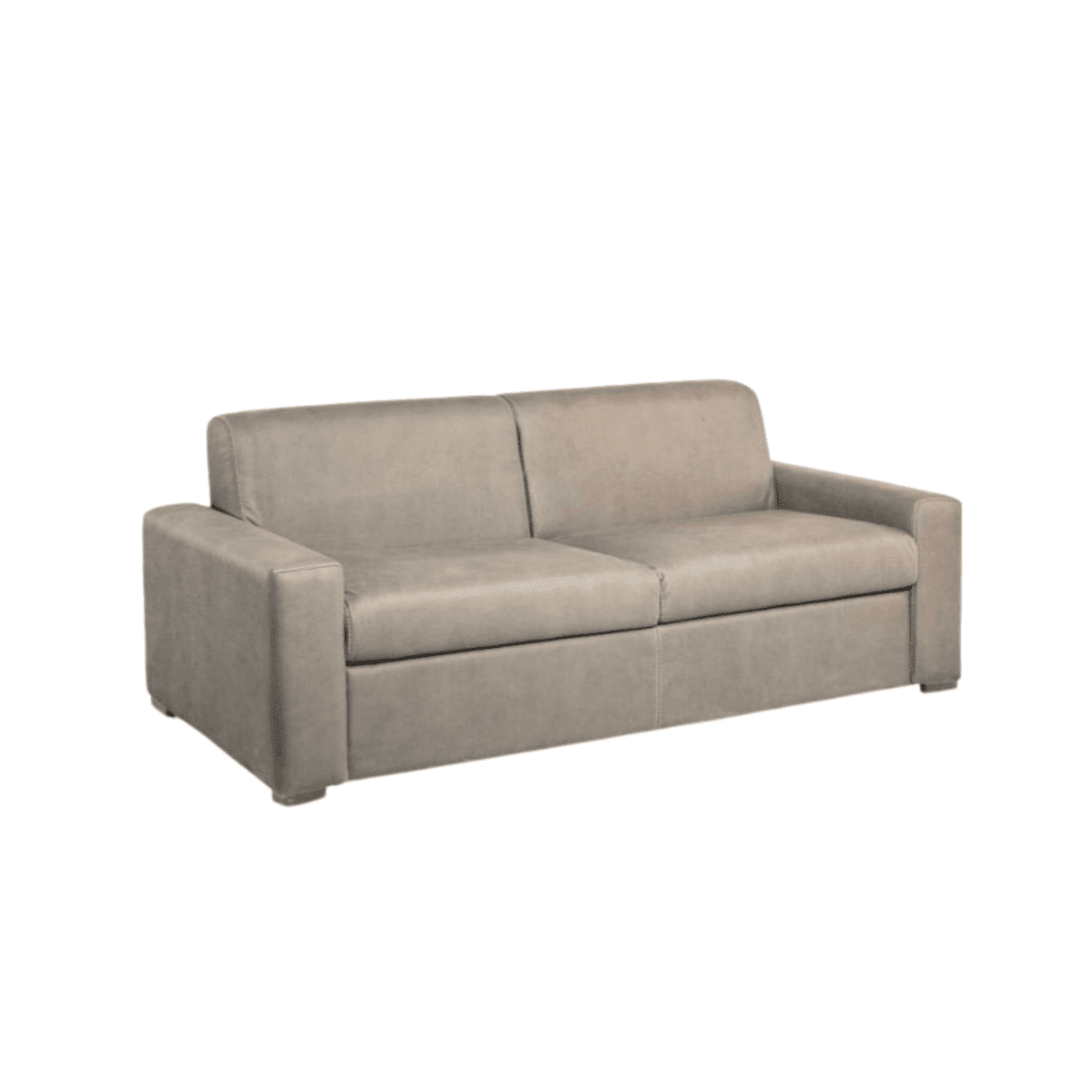 Divano letto a 3 posti contenitore "Flash" in tessuto sfoderabile cm 199x98 84h - MondoViro