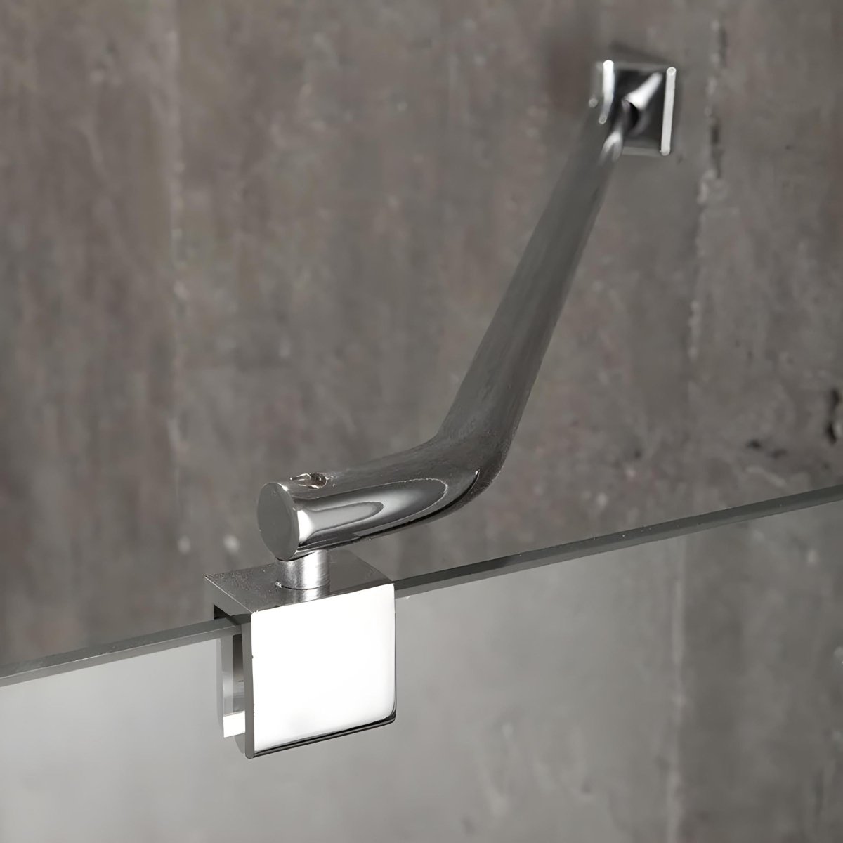 Box doccia semicircolare "Lion" in cristallo senza telaio h 190 cm - MondoViro