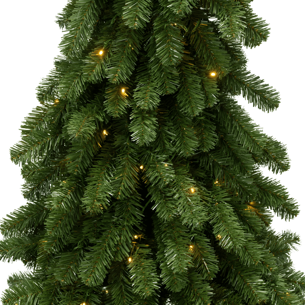 Albero di Natale "Grix" con Led integrati, in PVC di altissima qualità cm 210h - MondoViro