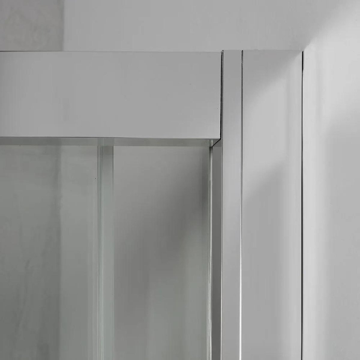 Box doccia semicircolare con ante scorrevoli "Ferrara Two" in vetro temperato h 195 cm - MondoViro