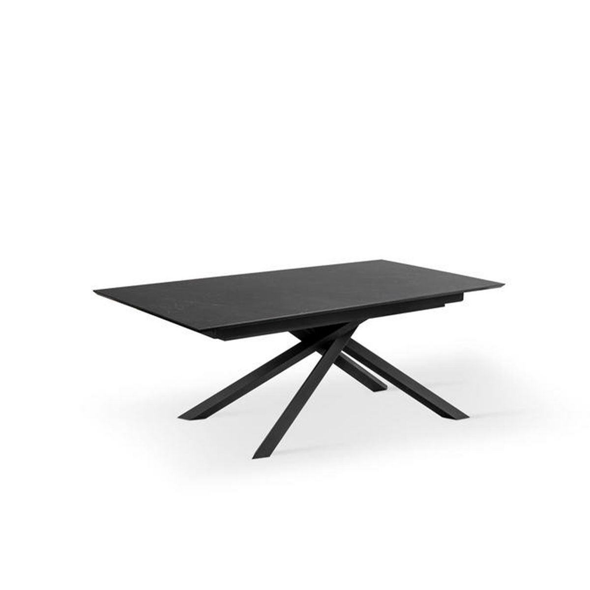 Tavolo allungabile "Jade" piano in HPL gambe in alluminio cm 170/270x90 76h