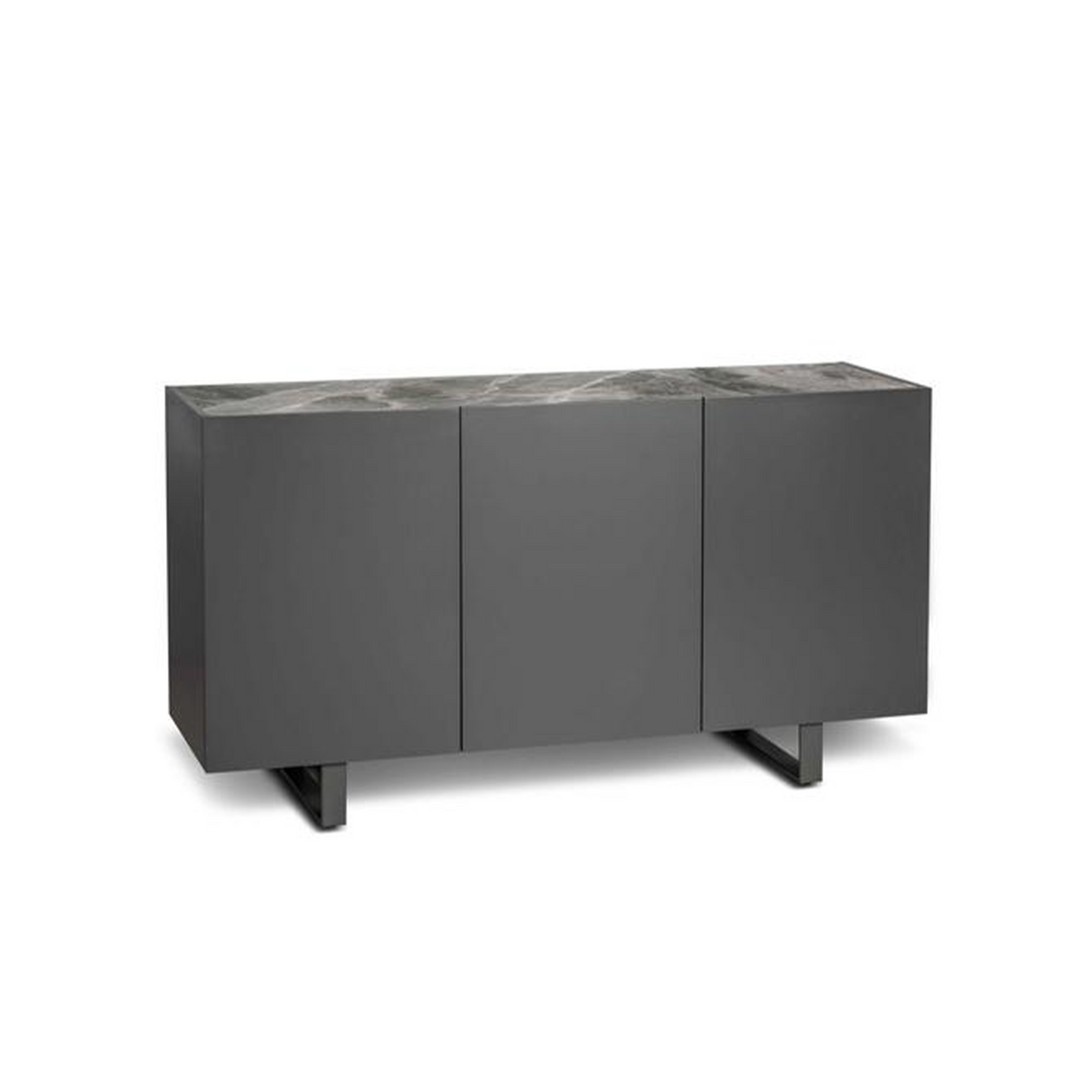 Madia da soggiorno "Adrien" piano in ceramica 3 ante cm 150x45 85h