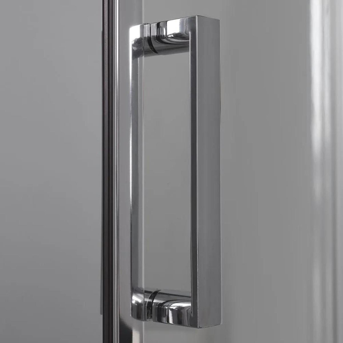 Box doccia semicircolare con ante scorrevoli "Ferrara Two" in vetro temperato h 195 cm - MondoViro