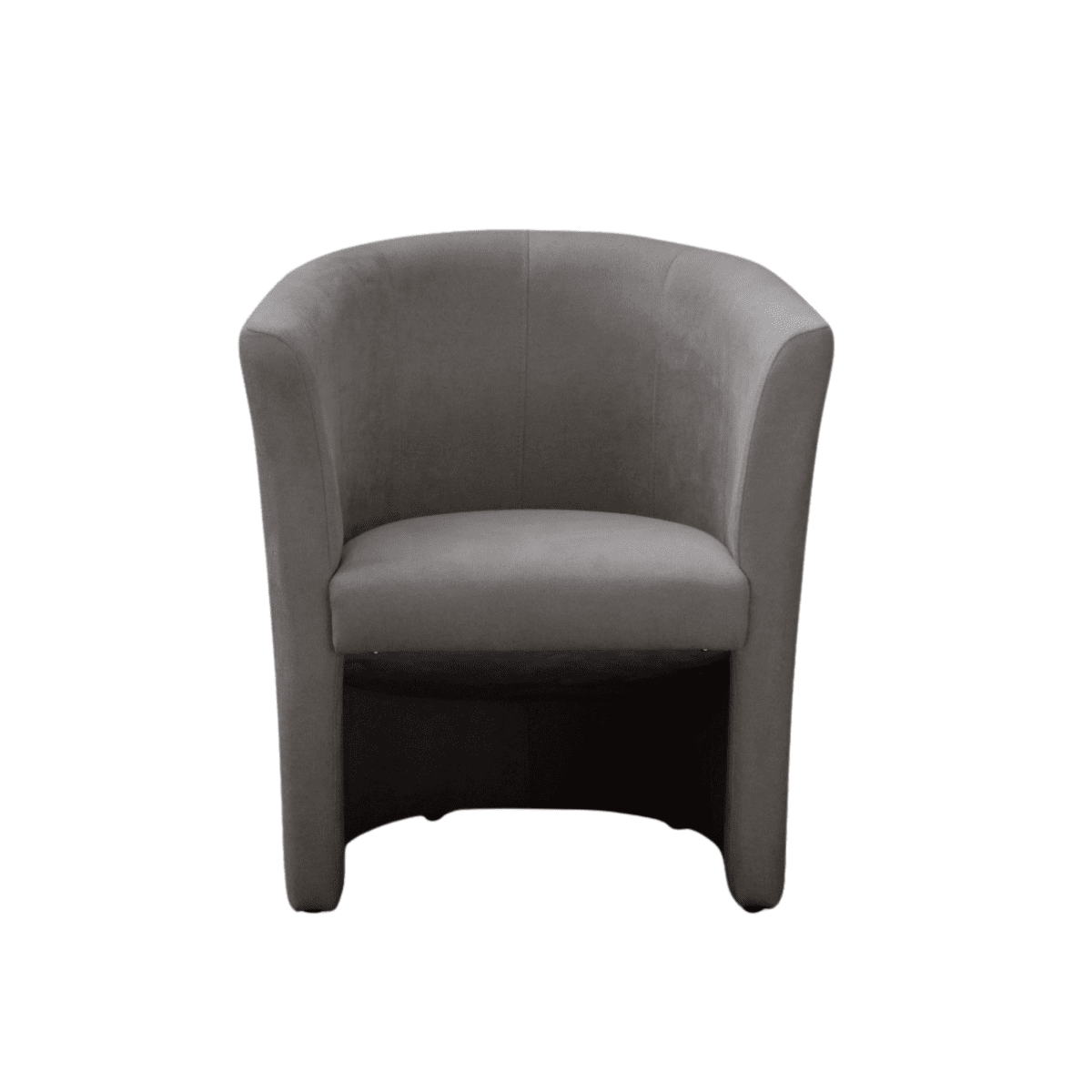 Poltrona in tessuto moderna "Belize" con struttura in legno cm 63,5x62,5 76h - MondoViro