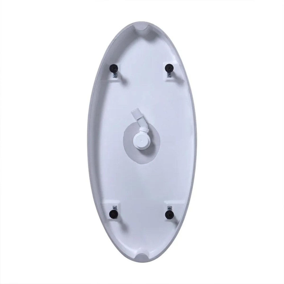 Vasca da bagno centro stanza "Verona" in marmo ricomposto bianco lucido cm 159,3x72 65h - MondoViro