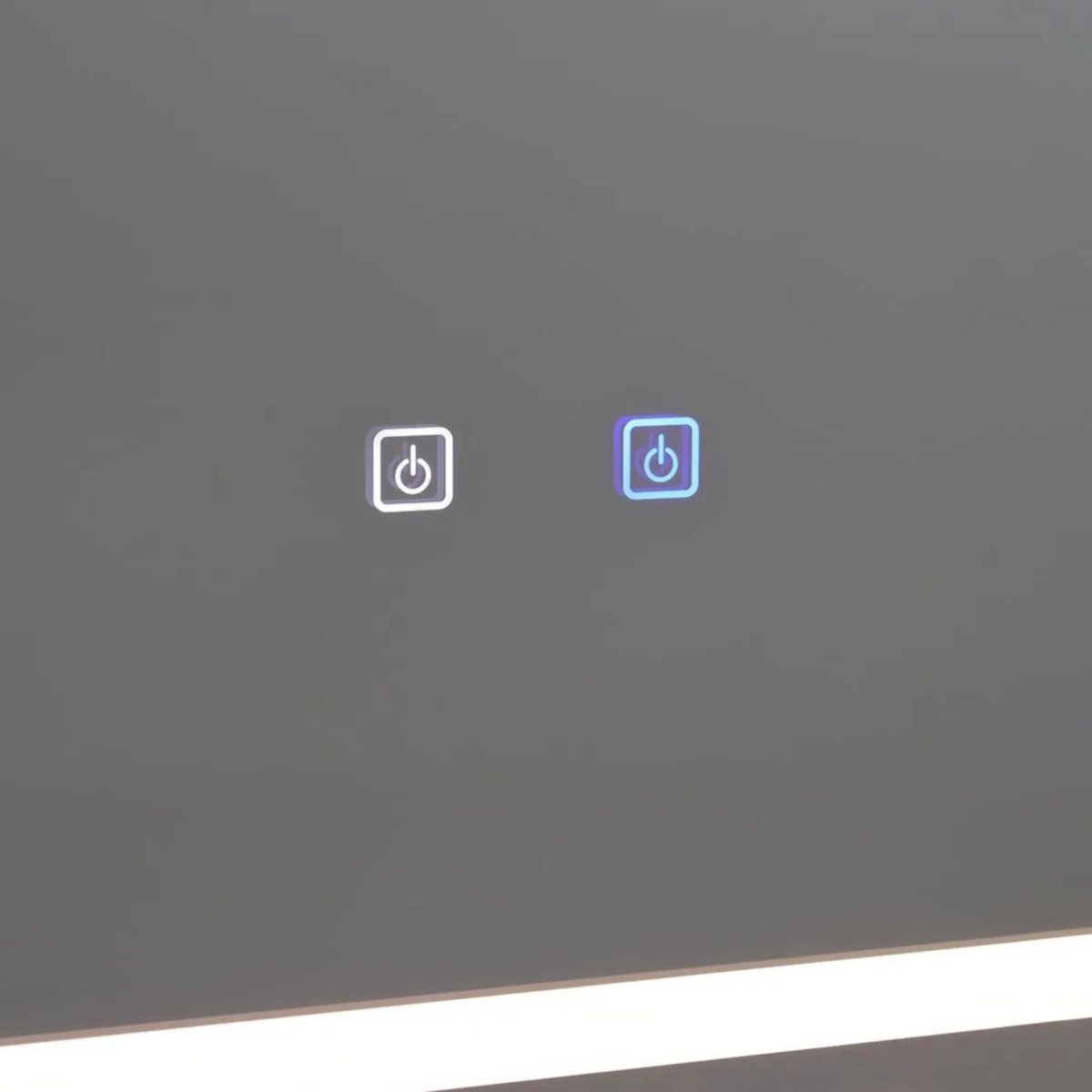 Specchio a led da bagno "Luce" a doppia postazione in alluminio cm 180x80h - MondoViro