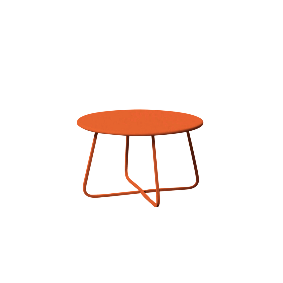 Tavolo basso in metallo "Daisy14" da esterno cm 65x65 40h