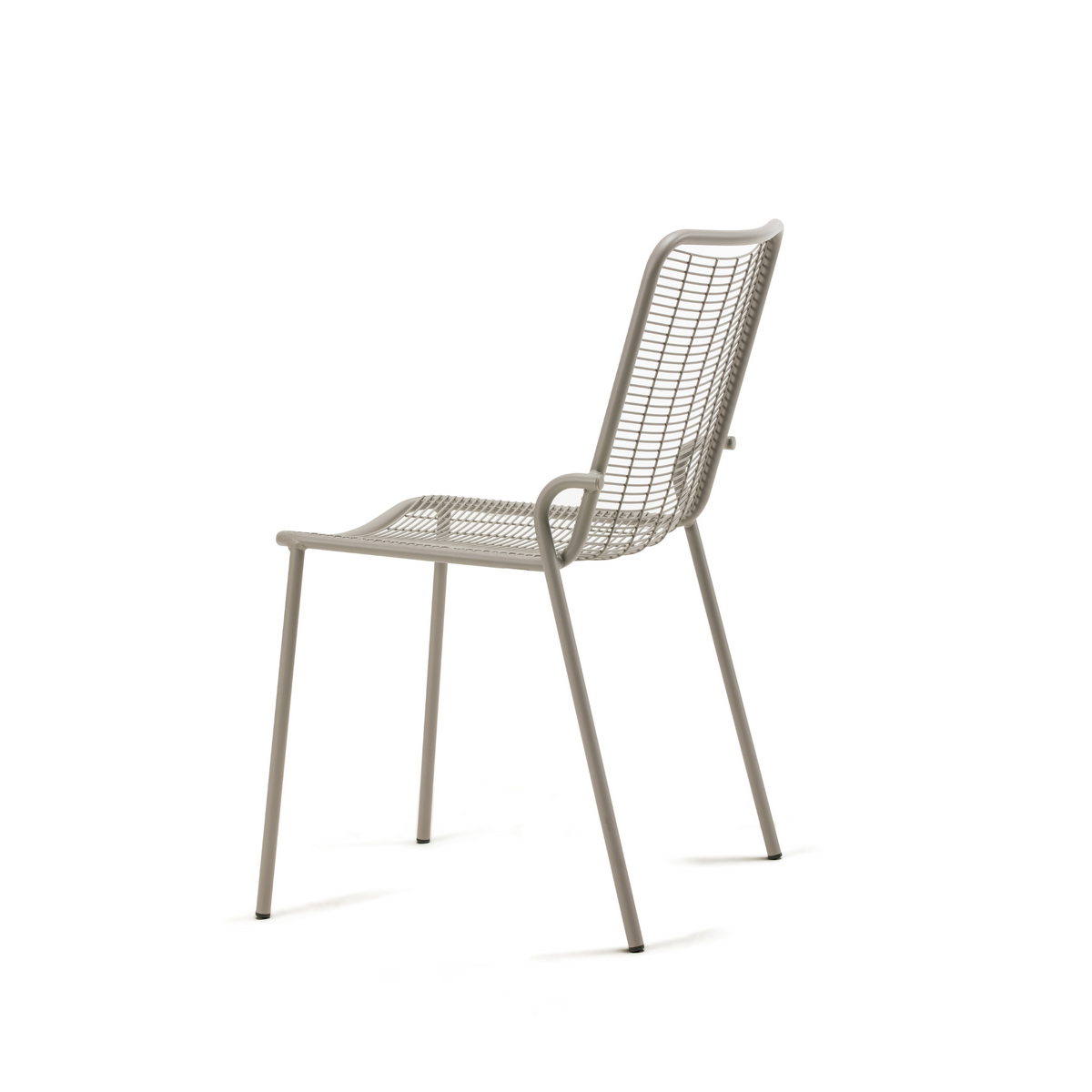Sedie impilabili "Roma" in metallo verniciato a polvere cm 54x60 84h