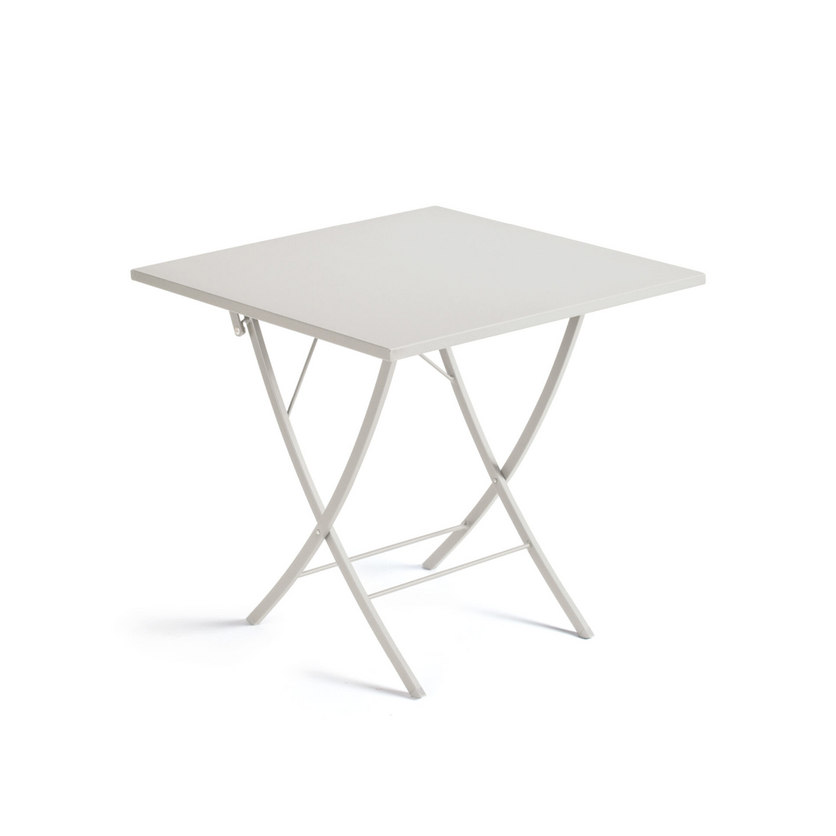 Tavolo pieghevole in metallo zincato "Vegas" per giardino h 75 cm