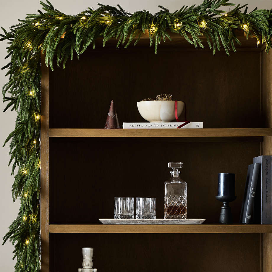 Ghirlanda natalizia Norfolk Pine "Pattyx" in Pe effetto Real Touch da 270 cm - MondoViro