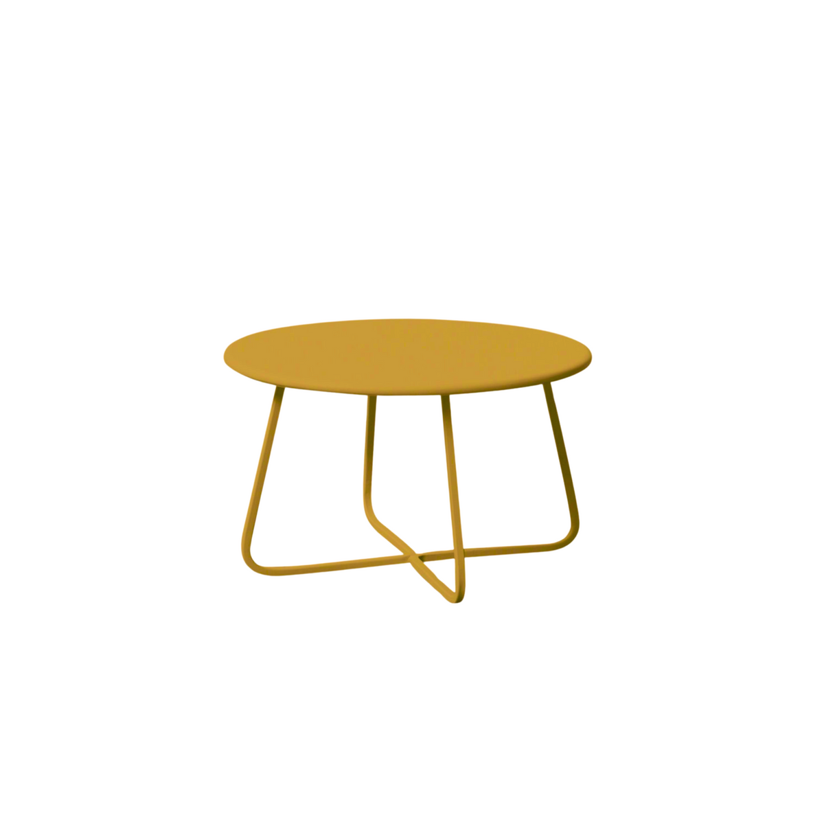 Tavolo basso in metallo "Daisy14" da esterno cm 65x65 40h