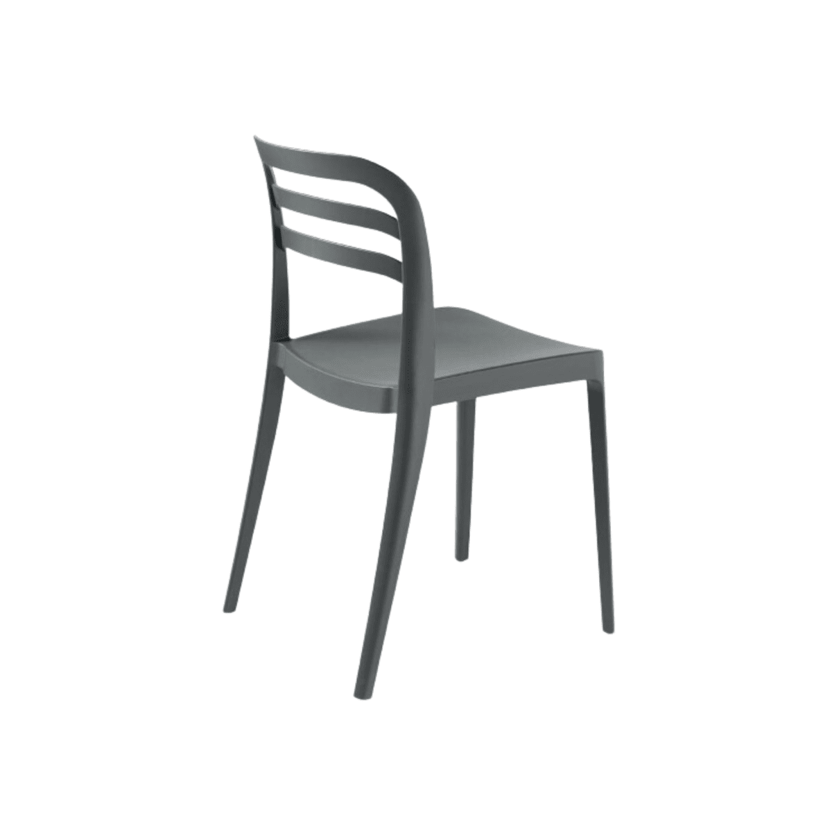 Set di sedie da pranzo "Guapa" in polipropilene cm 50x51 82h - MondoViro