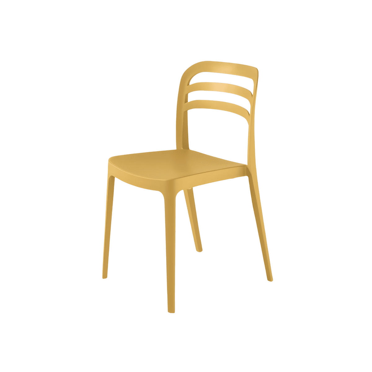 Set di sedie da pranzo "Guapa" in polipropilene cm 50x51 82h - MondoViro
