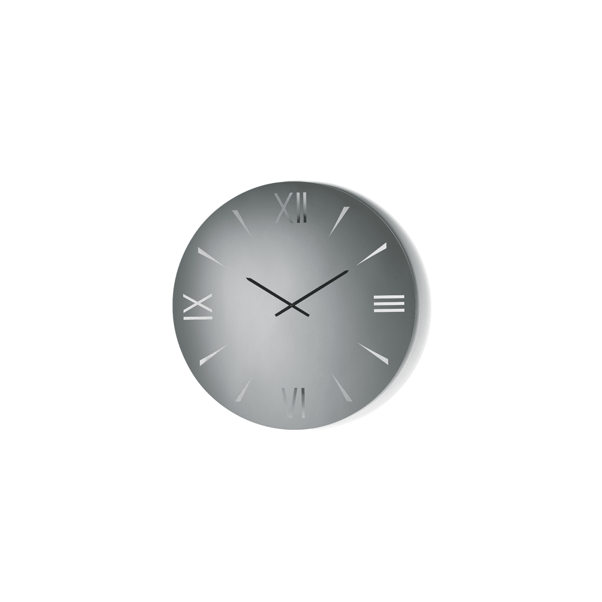 Orologio a parete "Lunex" in vetro specchiato con numeri incisi a laser - MondoViro