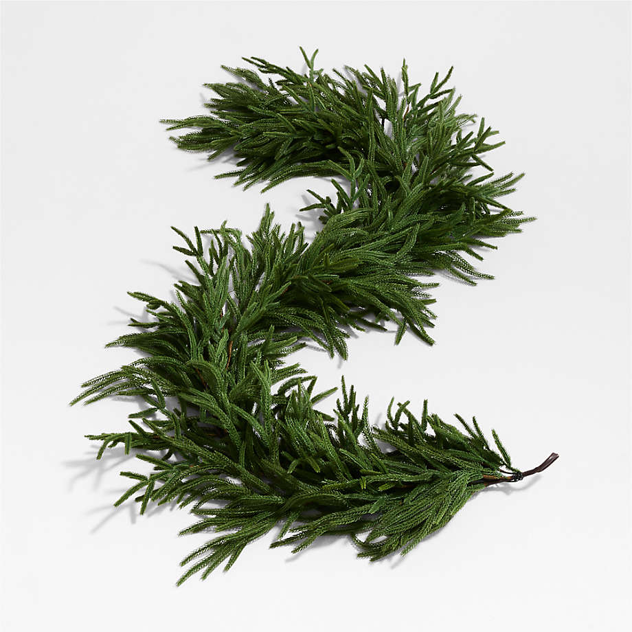 Ghirlanda natalizia Norfolk Pine "Pattyx" in Pe effetto Real Touch da 270 cm - MondoViro