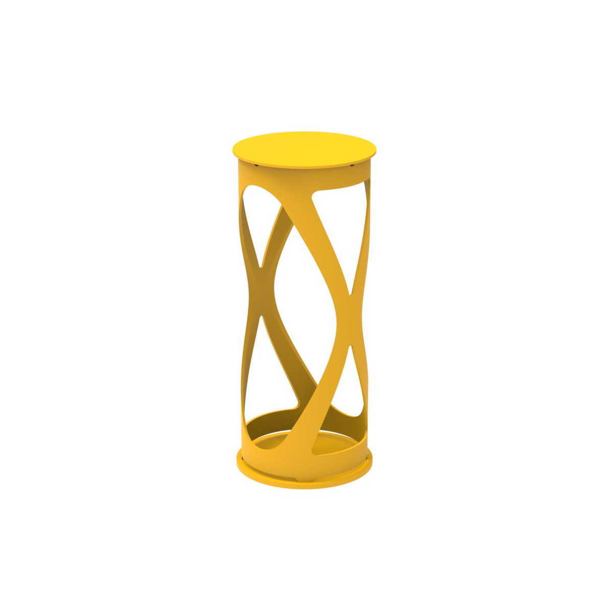 Lampada da tavolo in metallo "Luna" ricaricabile da esterno cm 12x12 26h