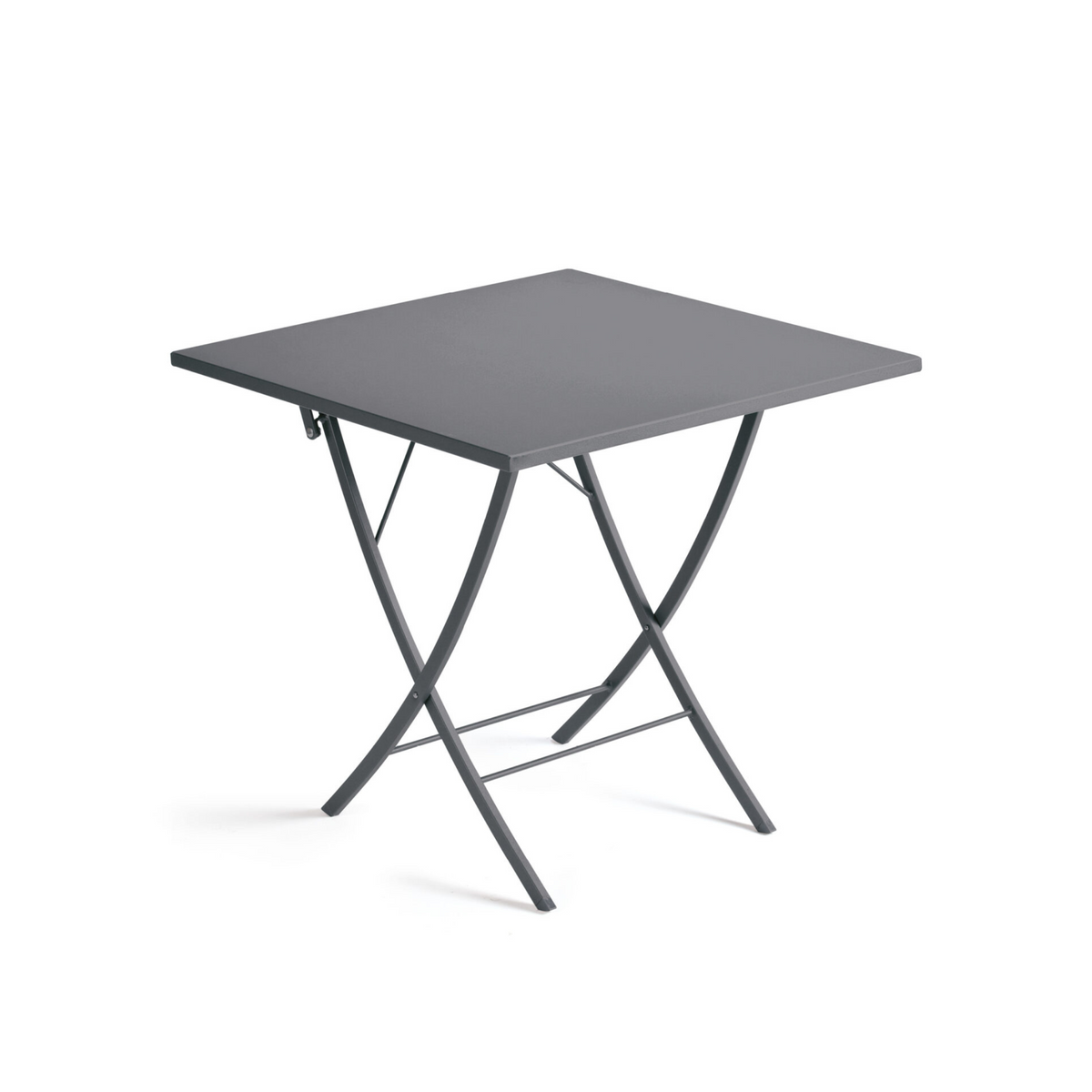 Tavolo pieghevole in metallo zincato "Vegas" per giardino h 75 cm