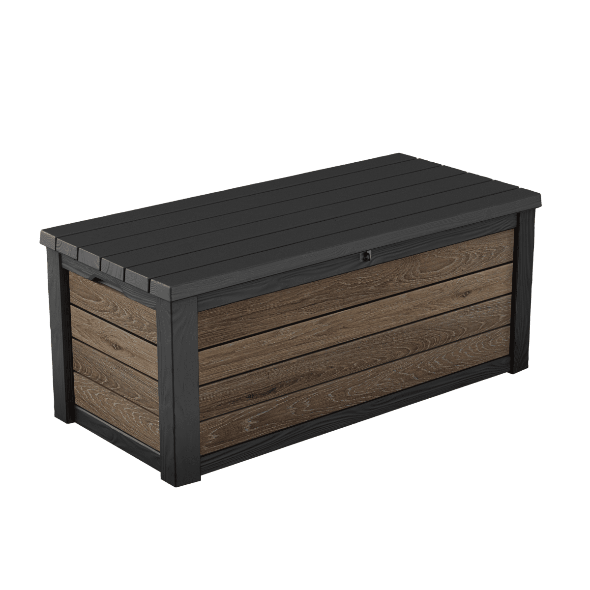 Baule da giardino "Betù" marrone frassino resistente cm 151,7x72,5 70h - MondoViro
