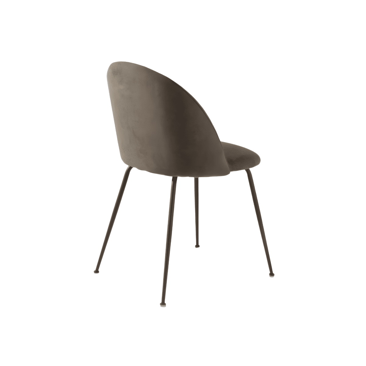 Set sedie da pranzo in tessuto moderne "Prince" con imbottitura cm 50x52 81h - MondoViro
