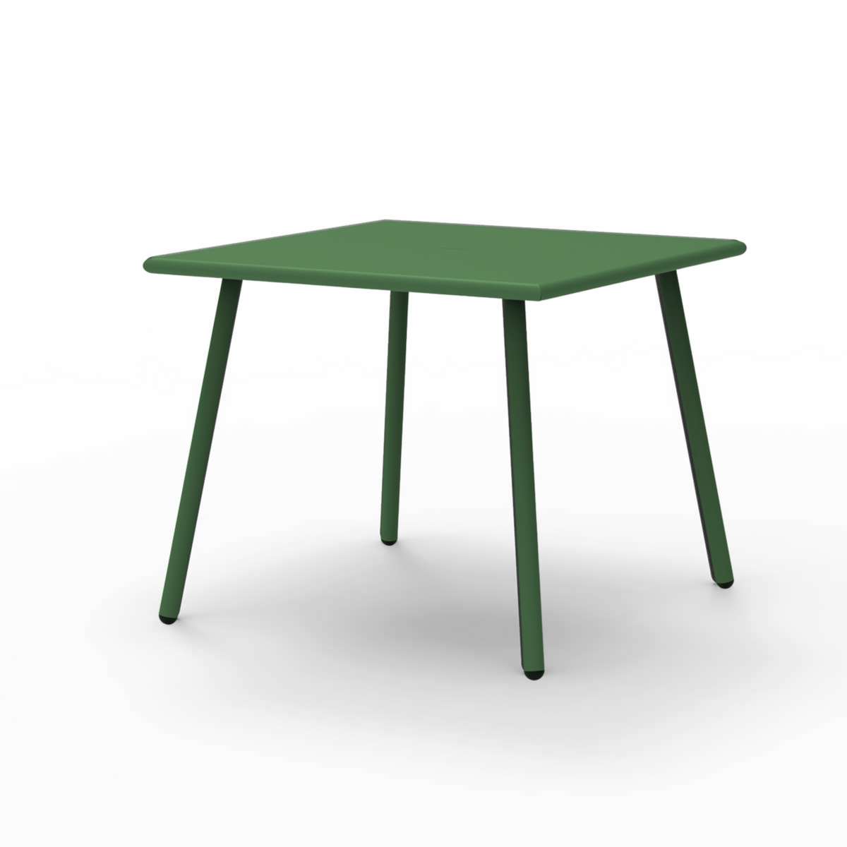 Tavolo fisso quadrato "Roma12" in metallo verniciato da giardino cm 90x90 75h