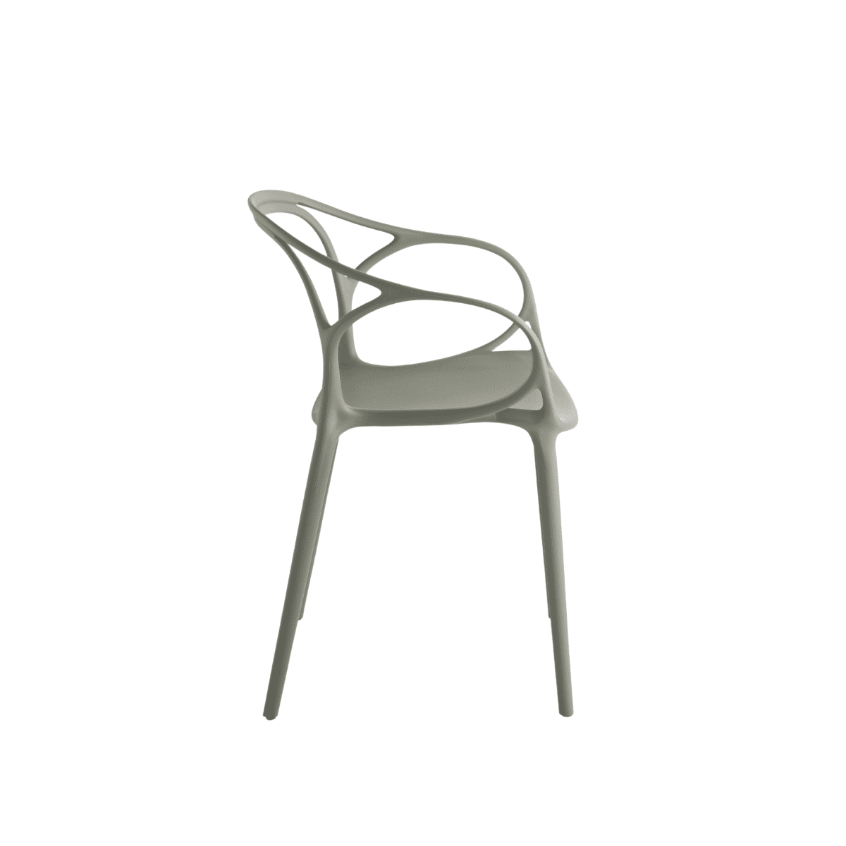 Set di sedie moderne "Mistral" da pranzo in polipropilene versatili cm 57x55 80h - MondoViro