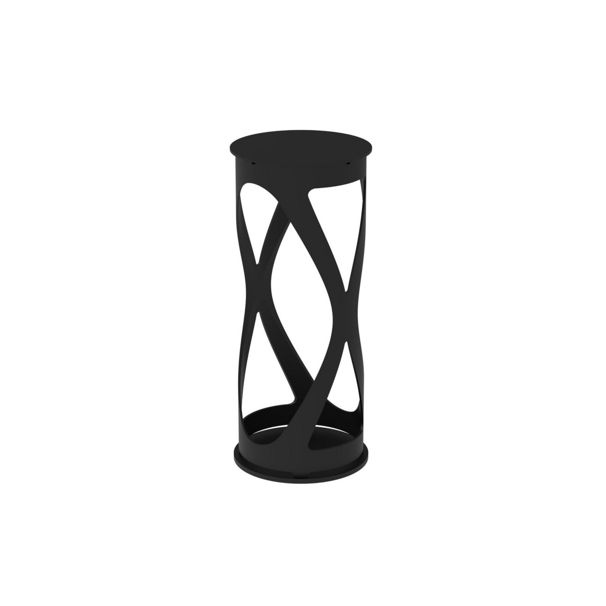 Lampada da tavolo in metallo "Luna" ricaricabile da esterno cm 12x12 26h
