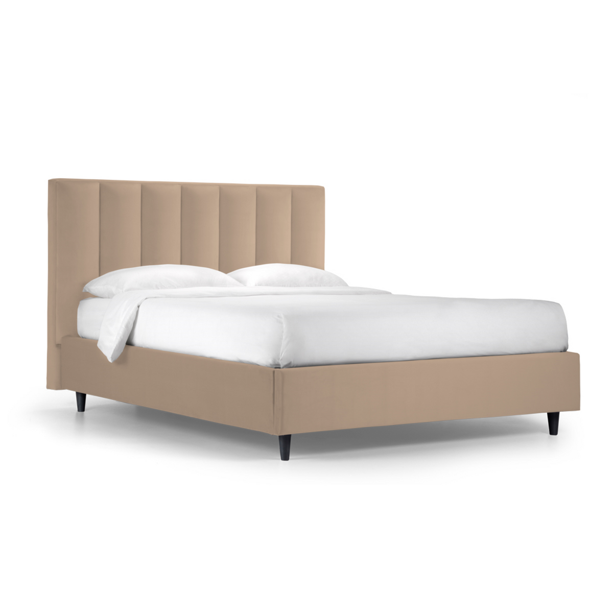 Letto contenitore "Parigi" in microfibra