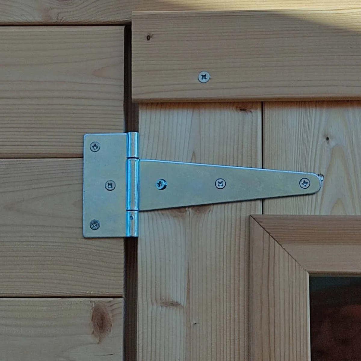 Casetta in legno da giardino prefabbricata "Hobby" cm 146x146 200h