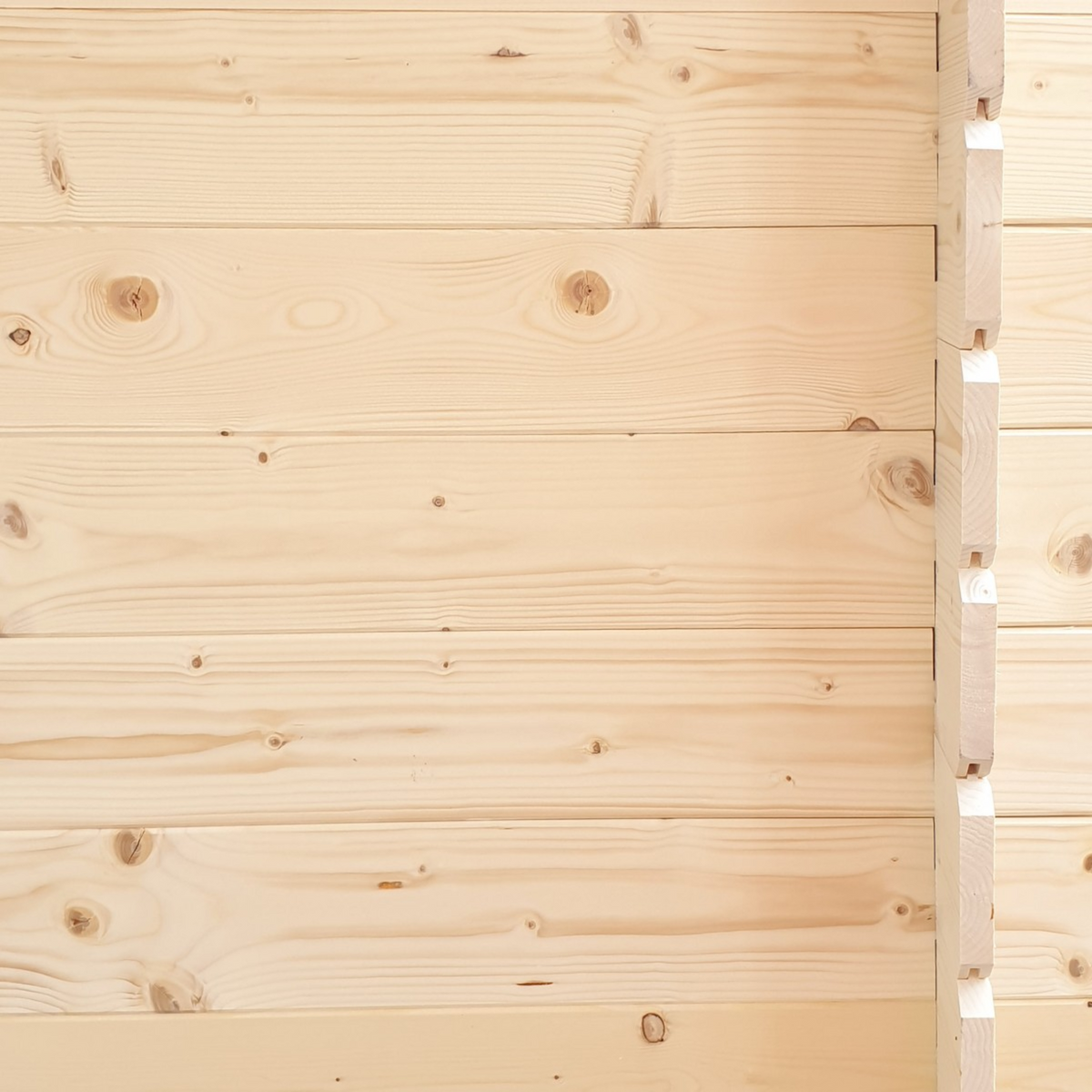 Casetta in legno da giardino doppia porta finestrata "Hobby" cm 200x200 200h