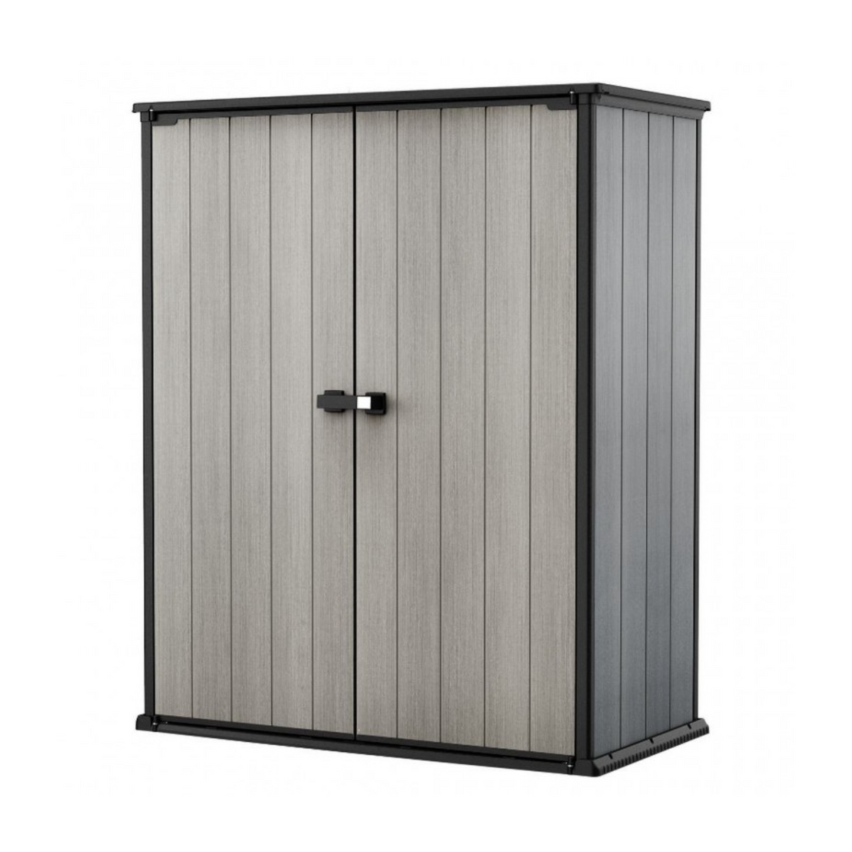 Armadio porta attrezzi da esterno "Compact" a 2 ripiani cm 140x73,6 170,4h