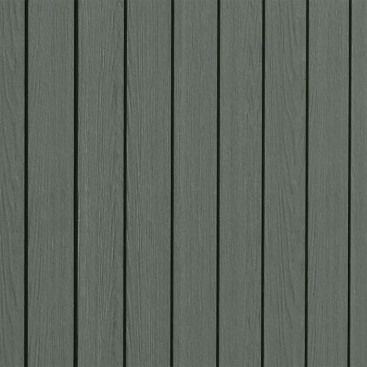 Casetta da giardino in resina "Serenity" rimessa verde effetto legno