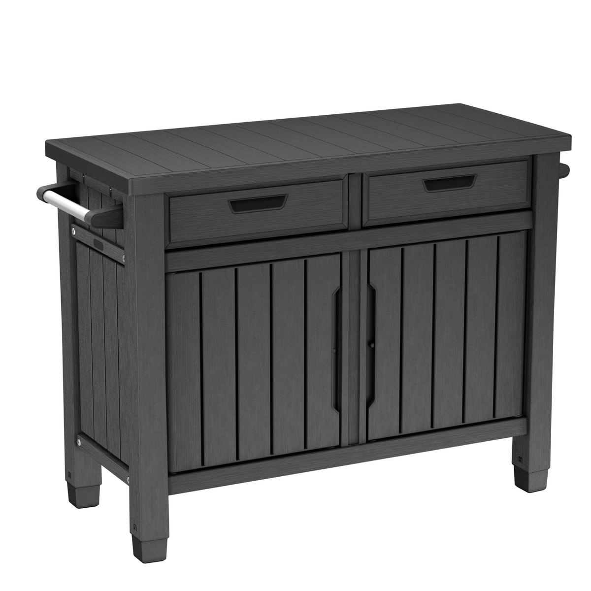 Tavolino per BBQ in resina 2 ante "Unity XL" cm 134x51,7 90h
