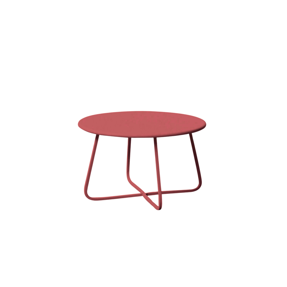 Tavolo basso in metallo "Daisy14" da esterno cm 65x65 40h