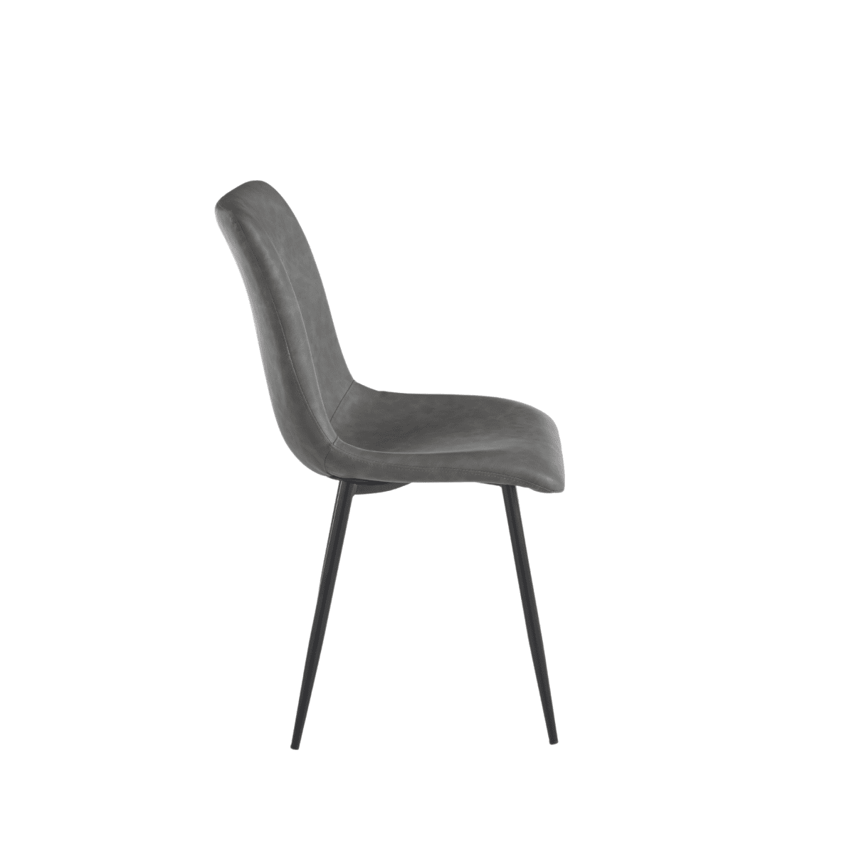 Set di sedie imbottite moderne "Zaren" in ecopelle da pranzo cm 45x59 90h - MondoViro